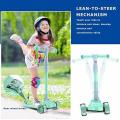 Kids Scooter, 3 in 1 Foldable 3 Wheels Kick Scooter Toddlers With Tyres Lights Seat Steable. 