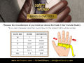 Swift Wears Men's 100% Real Genuine Leather Winter Gloves Black. 