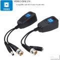 VIMVIP HD-CVI/TVI/AHD Passive Video Balun with Power Connector and RJ45 CAT5 Data Transmitter 1 Pair. 
