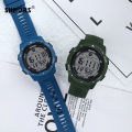 【Can last for 5 years】 Monkey Time HHOR  Round Electronic Sports Luminous Alarm Clock Timing Male and Female Student Electronic Watch. 