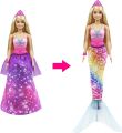 Barbi Dreampotia 2 in 1 Princess To Mermid Fashion Tranformation Doll. 