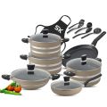 SK Fabulous Non-Stick Cookware Gift Set – 17 Pieces of Culinary Excellence. 