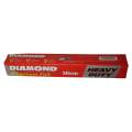 Diamond Food Grade Aluminum Foil Wrap Roll 30cm. 