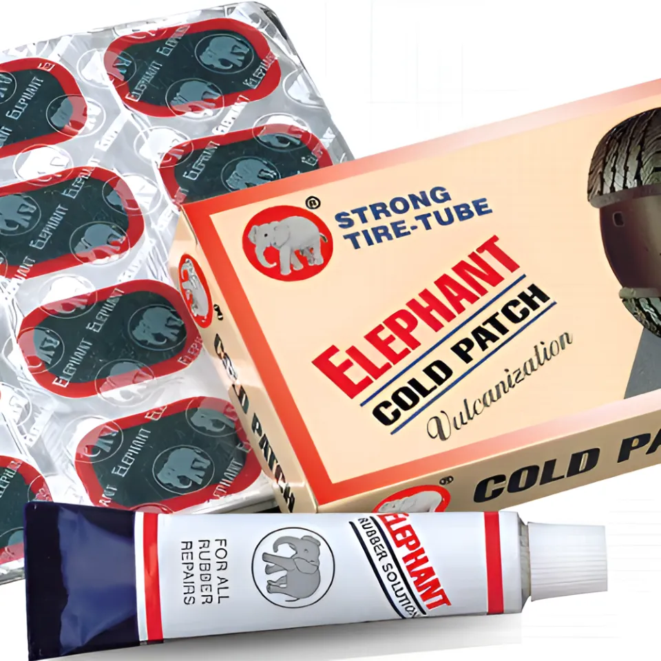 48Pcs Patch+Round Patch, Bicycle Motorcycle Tube Puncture Rubber