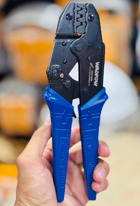 Wadfow Special Plier MC4 Connecter , Solar Ratchet Crimping Plier Range .5-6mm