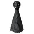 Motor 6 Speed Manual Leather Gear Shift Stick Knob for Mini Cooper F54 F55 F56 F57 F60 (Black). 