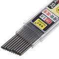2024 20PCs/Box 2.0mm Graphite Lead Automatic Pencil Replacement Core 2B Thick Core Mechanical Pencil Refill School Office Refill Myhappinessisyou. 