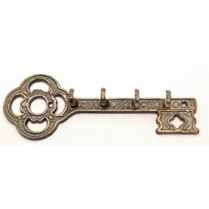 Wall Mounted Decorative Key Shaped Key Holder Hook Lock Holder Car Key Bike Key Holder Home Key Holder