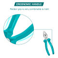 TOTAL 180mm Combination Pliers with One Color Handle THT110712. 