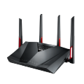 Asus RT AC88U Dual Band Wifi Router (USED IMPORT). 