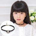 Children Necklace Girl Choker Clavicle Necklace for Children Ornament Chain Lace Elastic Knitted Collar Short Necklace for Lady. 