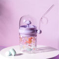Water Bottle With Straw Straw Cup Leak Proof Baby Feeding Bottle. 