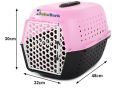 Pet Cat Cage plastic pet cat box travel portable pet cage. 