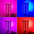 E27 5W/10W/15W 110V 220V 7 Colors LED Bulb Pink Red Blue Room Decoration Light Corn Bulb Celebrity Live Stream No Flicker Lamp Green Purple Ice Blue Golden Photography Bulb Background Light. 