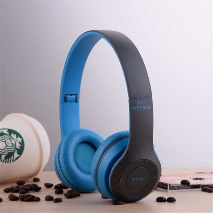 P47%20Headphones%20Wireless%20Bluetooth%20Head%20Phones%20Foldable%20Stereo%20Headset%20with%20Built-in%20Wireless%20Mic%20compatible%20for%20All%20Android%20Devices%20and%20PC%20-%20Image%208