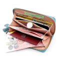 New Long Women Wallets Cute Fashion Multifunctional Clutch Female Wallet Card Holder Luxury PU Leather Women's Purses. 