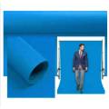 Blue Screen Chroma Key Studio Backdrop Video Photo Background Removing Sheet 8x8ft non-woven fabric-Professional for Photo Studio. 