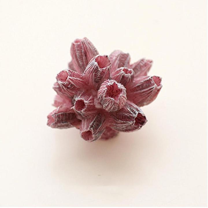 Green Resin Coral Starfish Decorative Landscaping Aquarium Fish Tank Decorative