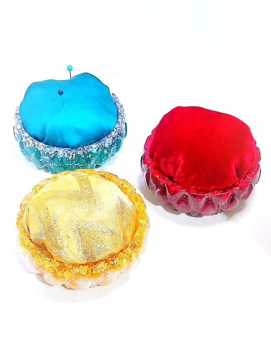 hijab pin holder, customize resin pin cushion