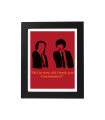 "Oh I'm Sorry, Did I break your Concentration?" Pulp Fiction Famous Movie Lines Posters Vinyl Paper Quotes Vintage Posters Home Room Art Painting Wall Poster. 