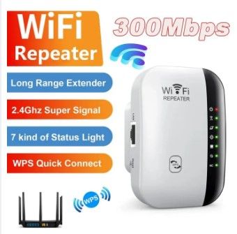 Wireless-N Routers 300Mbps 2T2R Wifi range extender 802.11G/B/N Network Router Range Extenders Wi-Fi booster Long Range Signal Remote Wifi Extender WiFi Amplifier WiFi Booster
