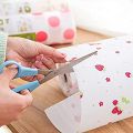 (Pack of 3 Roll) - 45 X 160 Cm Waterproof Printed Fridge Mats Refrigerator Liners Washable Cabinet Pad Fridge Liners Refrigerator Pads Fridge Pad Mats Drawer Table Drawers Kitchen Waterproof Fridge Pads Mat Shelves Drawer Table Mats Refrigerator Liners. 