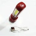 Rechargeable LED Torch Light SD-8672A Mini Pocket Flashlight Emergency light camping torch with charger Multiuse. 