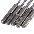 (Pack Of 5pcs/set) 2 Pits 2 Slots SDS Shank Electric Hammer Drill Bit Set SDS PLUS Rotary Hammer Impact Drill Bit Concrete Hilti Drill 4mm 5mm 6mm 7mm 8mm. 