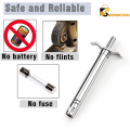 Kitchen Lighter SS Metal - Gas Stove Lighter - No Fuel No Batteries No Refill Needed - Spark Igniter Pulse Liter. 