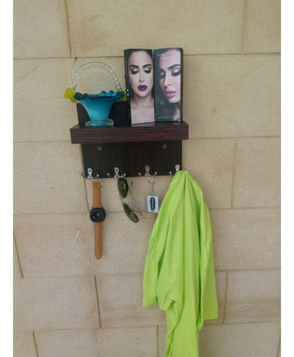 Wall%20coat%20key%20chain%20rack%20in%20Rustic%20Wood%20style%20-%20Image%204