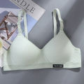 cotton bra girl bra  thin bra girl underwear  gathered breathable bra. 