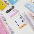 RHS Online 120 Sheets Cartoon Animal Sticky Notes Stick Marker Memo Pad Lable Sticker Bookmarks Notepad Sticky Index. 