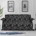 3 Seater Print Fancy Sofa Covers with Solid Colors Premium Quality. 