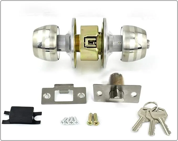 "Stainless%20Steel%20Round%20Lever%20Handle%20Door%20Lock%20-%20Mortise%20Entry%20Lock%20for%20Bedroom,%20Secure%20Knob,%20Heavy-Duty%20Door%20Handle,%20Modern%20Door%20Hardware,%20High-Quality%20Lockset%20with%20Secure%20Locking%20Mechanism"%20-%20Image%206