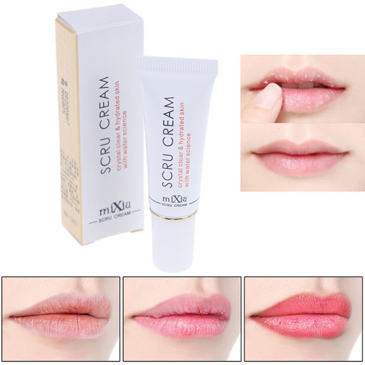 1X Lip Scrub Removal Horniness Water Science Lips Exfoliating Gel Scru Cream-Angelia
