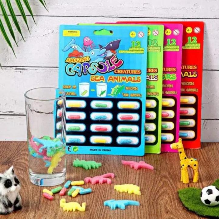 Art Creativity Magic Growing Farm Animal ,  Expanding Animal Each, Grow in Water, Cute Color and Design Variety, Kids’ Birthday Party Favors, Contest Prize or Gift Idea
