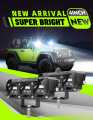 Projector Triple 3 Lens LED Car & Motorcycle (2pcs) Fog Driving Lights 20W 6000Lm High Low Beam White Yellow Lighting Projector Lens Motorbike Auto Other Headlights. 