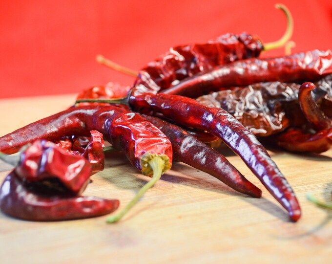 Dried Cayenne Peppers - Certified Organic, Cayenne Pepper 50 NON GMO Count