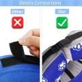 Inflatable Dog Collar, FWLWTWSS Dog Cone Collar Soft Comfy Buster Collar Protective Dog Donut Collar Cat Cone Adjustable Dog Recovery Collar for After Surgery or Wounds Healing, Does Not Block Vision UK IMPORT. 