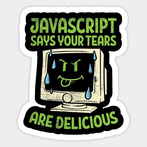 Programming Stickers - Javascript Sticker 3 inch x 3 Inch Sticker For Laptop Mobile