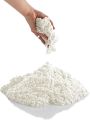 1kg White Kinetic Sand for Kids with tools. 