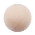 Wooden Balls Without Bore Dia. 50mm/60mm/70mm/80mm Exercise Wooden Ball Durable DIY Painted Exercise Wooden Ball. 