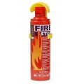 Portable Home - Car Fire Kill Stop Extinguisher Foam Spray 6 years long Expiry with Hanging Back Cover Stand - Aluminum Body Safety First For LTV HTV Bike Car Cycle Motorcycle Van Chingchi Rikshaw -Retardant Fluid 500ML. 