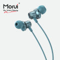 Morui ME06 Power Neckband | Wireless Stereo Bluetooth 5.3 Headphones | Voice Changer Earbuds | Gaming Headset | AirPods Alternative | Hands-Free for Calls & Music. 