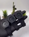 Aura Watch Arabic Original for Men - Luxury Black Watch with Marble Dial - Premium Quality Adjustable Strap Watches - Aura Watch for Boys Kids - The Art of Persuasion Style Fashion Watch - New Aura Watch White and Green - Elegant Men’s Aura Watch with Box. 