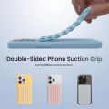 Multi-Function Silicone Suction Pad for Mobile – Sticky Phone Holder & Fixture Support | Reusable Sticker Suction Cup Back Stand | Random Colour | Mobile Accessory for Desk & Car Use. 