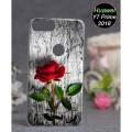 Huawei Y7 Prime 2018 Back Cover - Rose Cover. 