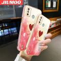JIUMOO For Tecno Spark 6 Go Spark Go 2020 Spark Go 2021 Case Fashion Beauty Colorful Beloved Luxury Plating Phone Case Pattern Silicone Cassing Full Cover Camera Protect Cases Shockproof Softcase. 
