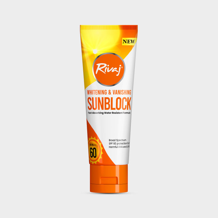 Rivaj UK - High Protection Sunblock SPF60- 40ml