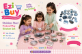 Miniature Kids Kitchen Set Stainless Steel Kids Kitchen Toys Set With  Free Plastic Basket/Bowl  Miniature Cooking Set Simulation Tableware Toy Pretend Play Cook Toy for Kids. 